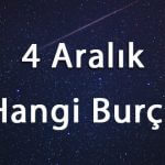 4-aralik-hangi-burc