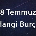 8 Temmuz Hangi Burç