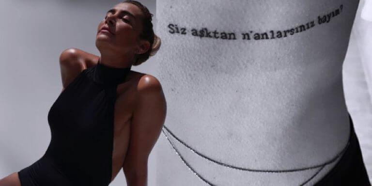 Sıla’dan Dövme Açıklaması…