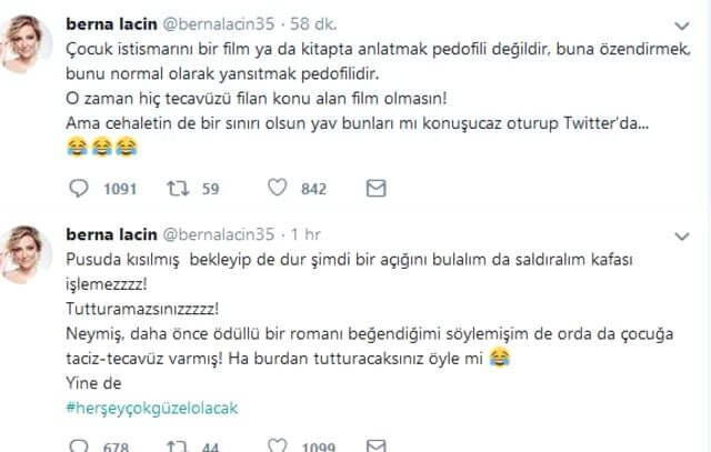 Berna Laçin'in Pedofili İfadeler İçeren Kitap Yorumu Herkesi Kızdırdı