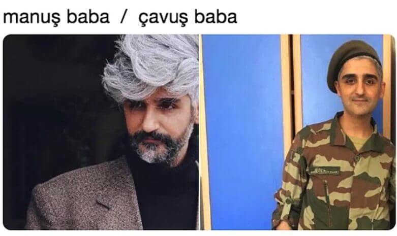 Askerlik İçin Saç Sakal Gidince Manuş Baba Sosyal Medyanın Diline Düştü!