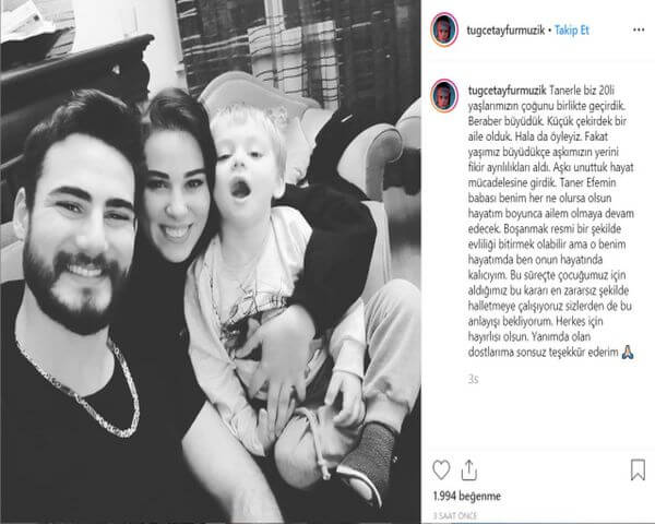 Tuğçe Tayfur boşanma kararı aldı!