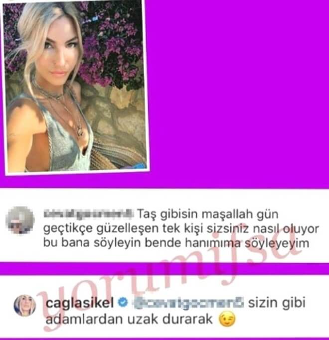 Çağla Şikel'den Yoruma Sert Cevap!