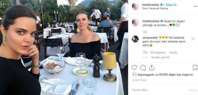 Hilal Altınbilek'in Annesiyle Paylaştığı Fotoğraf Hangisi Daha Güzel Dedirtti