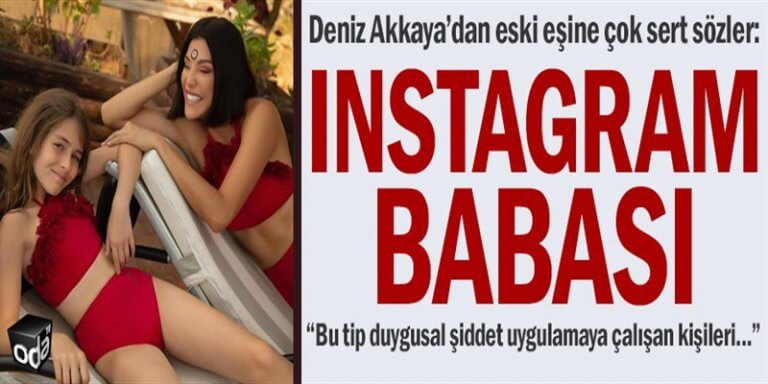 Kızıyla Bikinili Pozlar Paylaşan Deniz Akkaya'ya Eski Eşinden Dava Şoku!