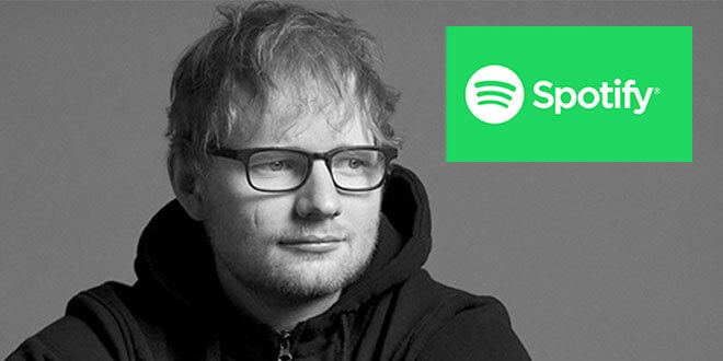Ed Sheeran'dan Yeni Bir Spotify Rekoru