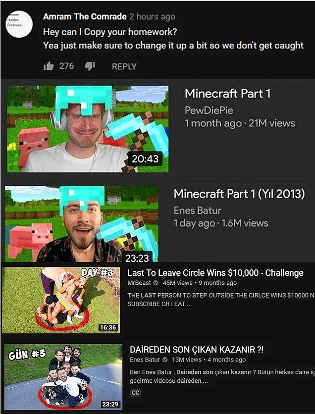 Enes Batur'un İçerikleri