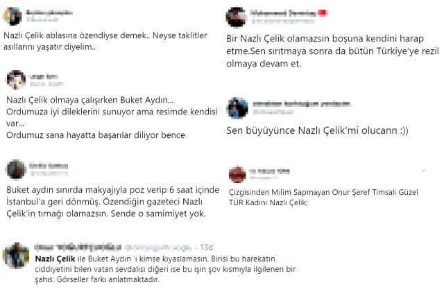 Buket Aydın Operasyon Bölgesinden Fotoğraf Paylaştı, Nazlı Çelik Trend Oldu!