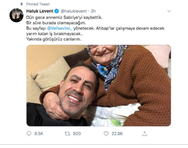 Haluk Levent'in Acı Günü