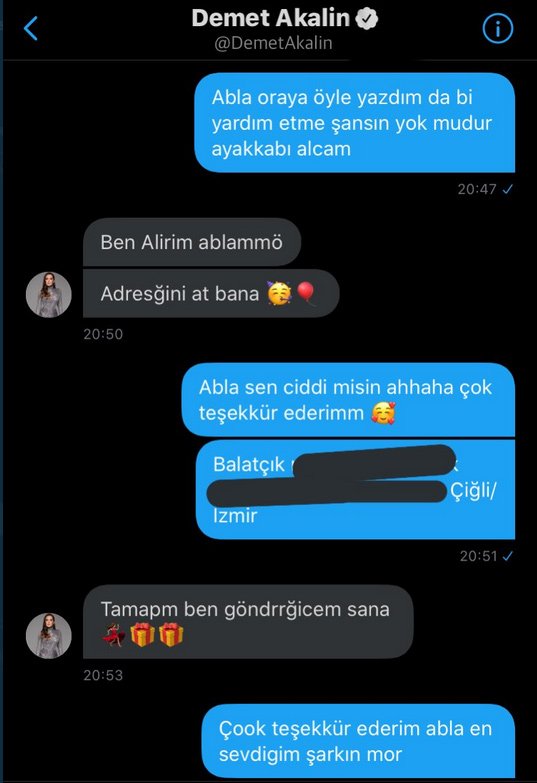 Demet Akalın Takipçisinin Yalanını Ortaya Çıkardı!