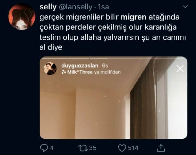Duygu Özaslan, Migren Ağrısı Paylaşımı Olay Oldu!