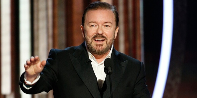 Ricky Gervais'in Altın Küre Ödülleri'ndeki Konuşmasıyla Olay Yarattı!