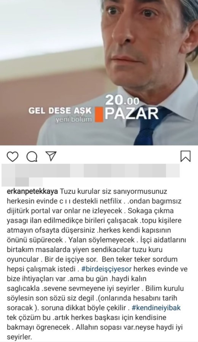 Erkan Petekkaya'dan Eleştirilere Yanıt
