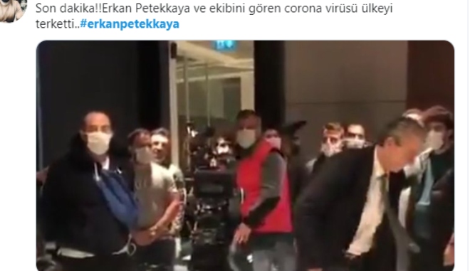 Erkan Petekkaya'ya Tepkiler Büyüyor