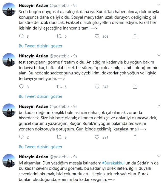 Koronavirüs teşhisi konulan sunucu Burak Akkul’un tedavisine yoğun bakımda devam ediliyor