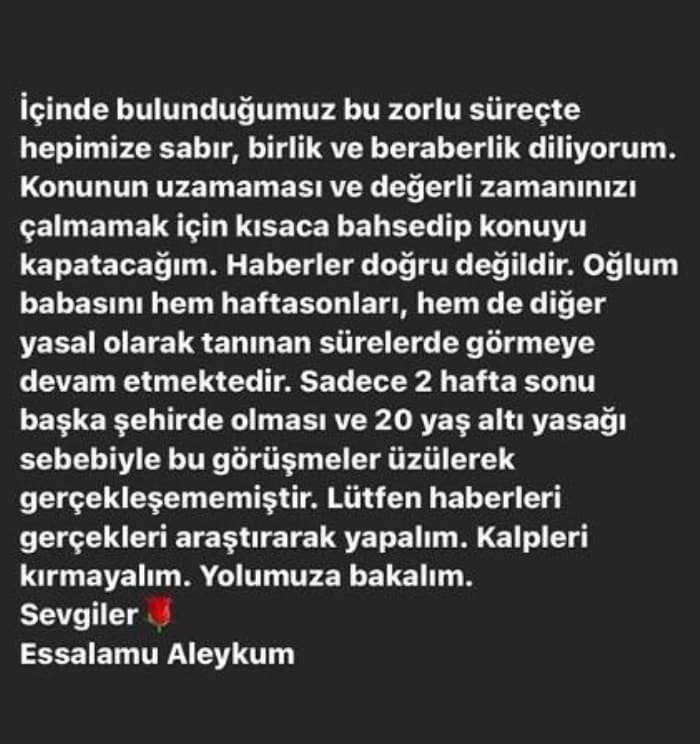 Gamze Özçelik'den Uğur Pektaş Paylaşımı