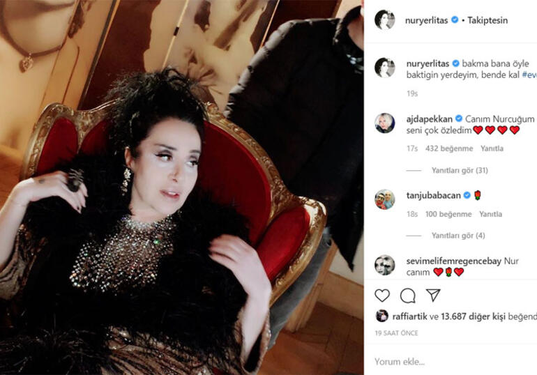 Nur Yerlitaş'ın Son Paylaşımı