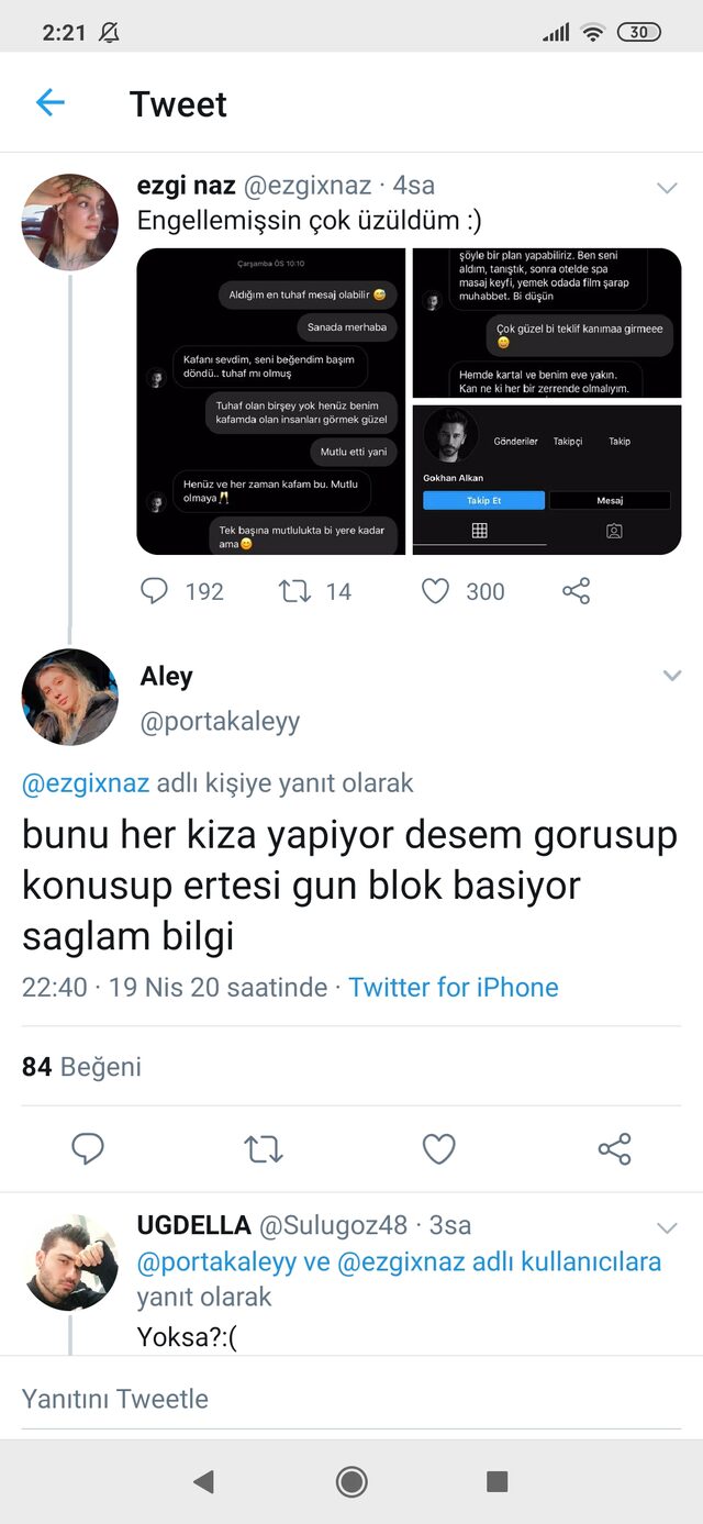 Gökhan Alkan'nın ifşası