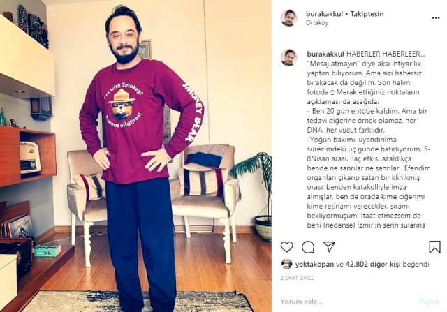 Koronavirüsü Yenen Burak Akkul Tedavi Olurken Kaç Kilo Verdi?