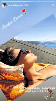 Eda Taşpınar'ın 40.Yaş Gününe Özel Paylaşımları