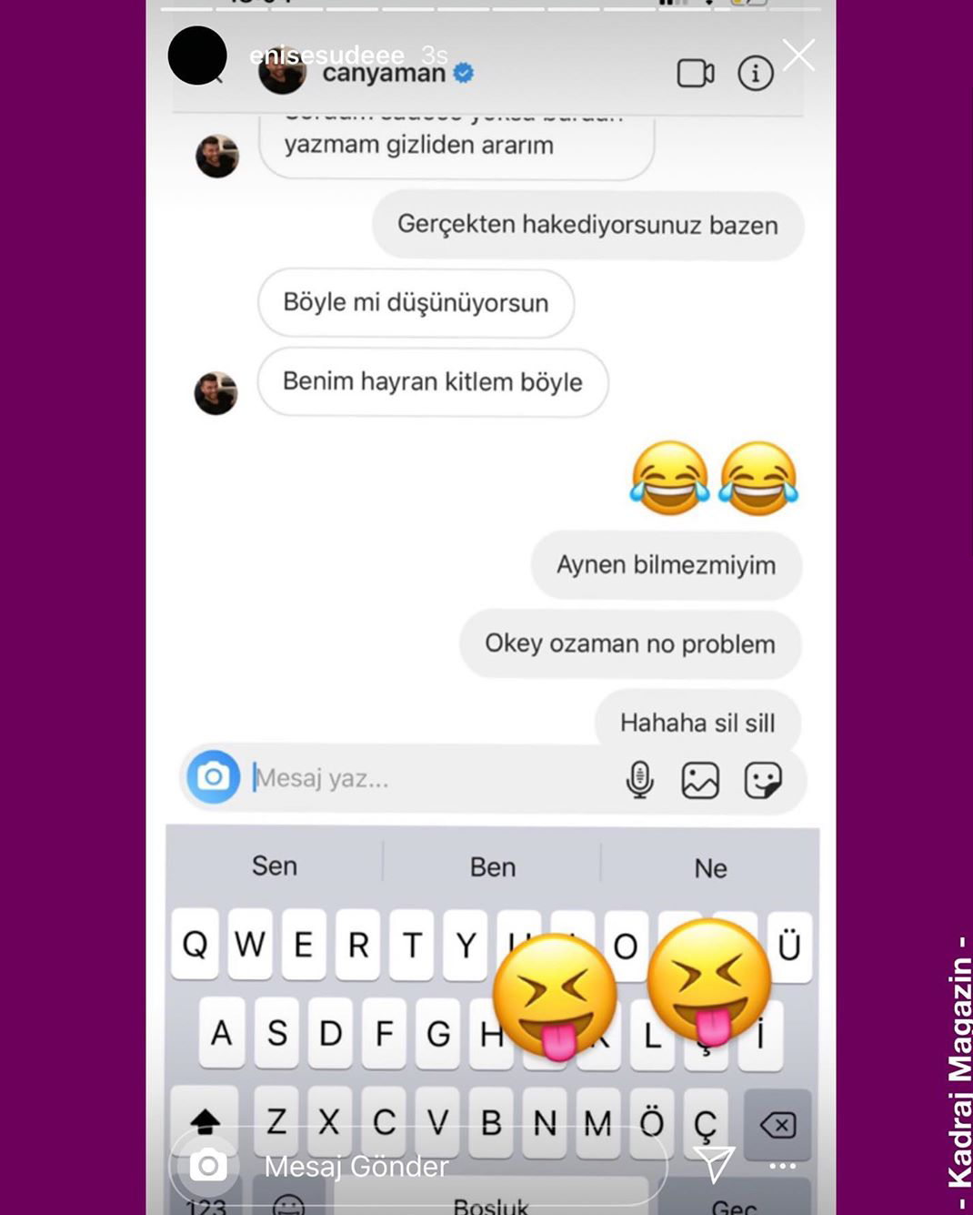 Can Yaman'ın Ortaya Dökülen Konuşmaları