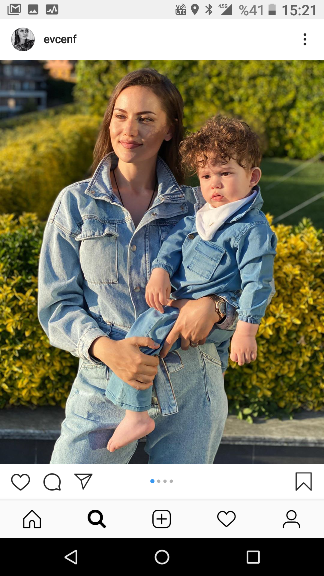 Fahriye Evcen'in Oğlu Karan İle