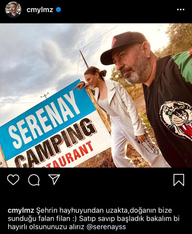 Cem Yılmaz'dan Serenay Sarıkaya Paylaşımı