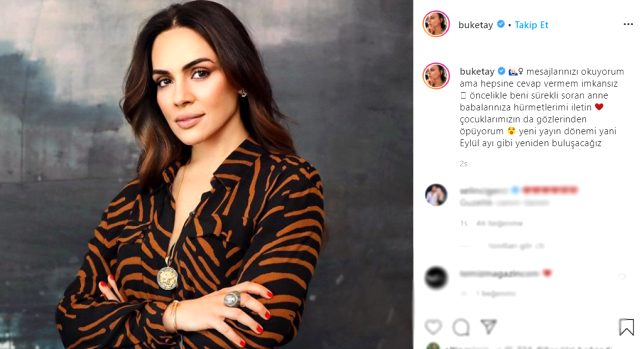 Buket Aydın, Ekranlara Döneceği Tarihi Duyurdu