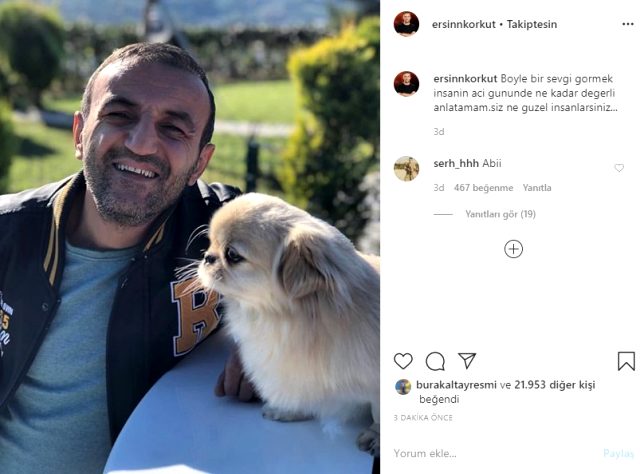 Ersin Korkut son paylaşımı