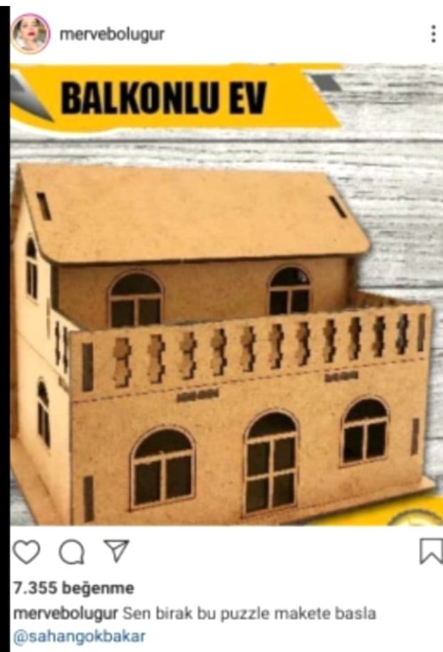 Merve Boluğur'un Balkonlu Göndermesi