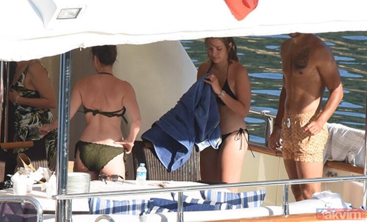 Siyah Bikinisiyle Göz Kamaştıran Eda Ece