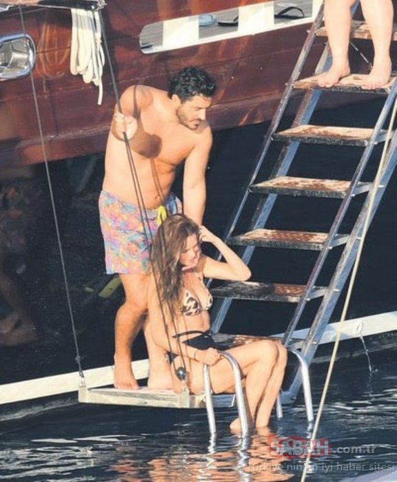 Ebru Şallı'nın Moral Tatilinden O Anlar