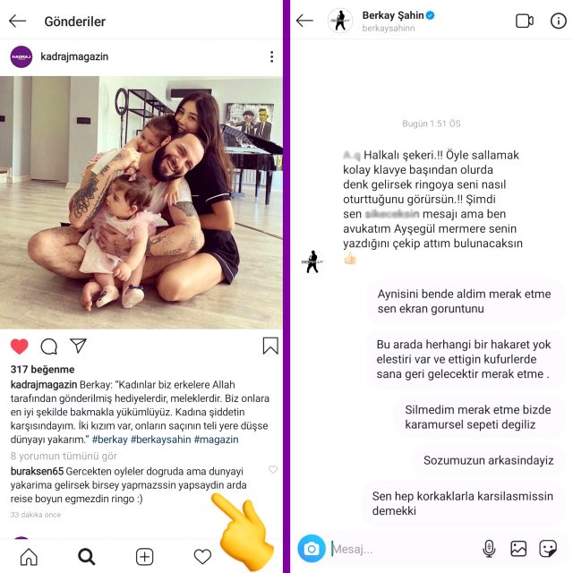 Şarkıcı Berkay'ı Çıldırtan O Yorum Ve Cevabı