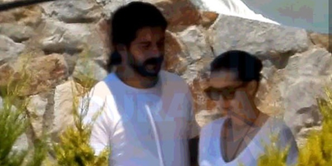 Fahriye Evcen ve Burak Özçivit'in tatilleri