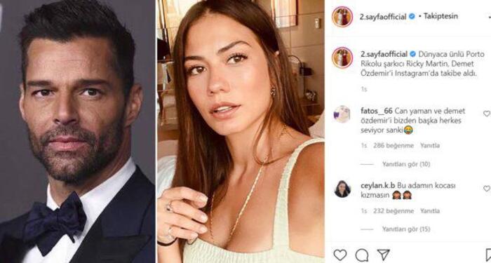 Ricky Martin Demet Özdemir