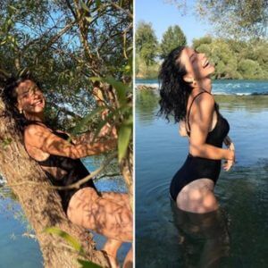 Merve Boluğur Yeni Dövmesi Dikkatlarden Kaçmadı!