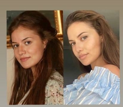 Fahriye Evcen'in Yıllar Önceki Fotoğrafları