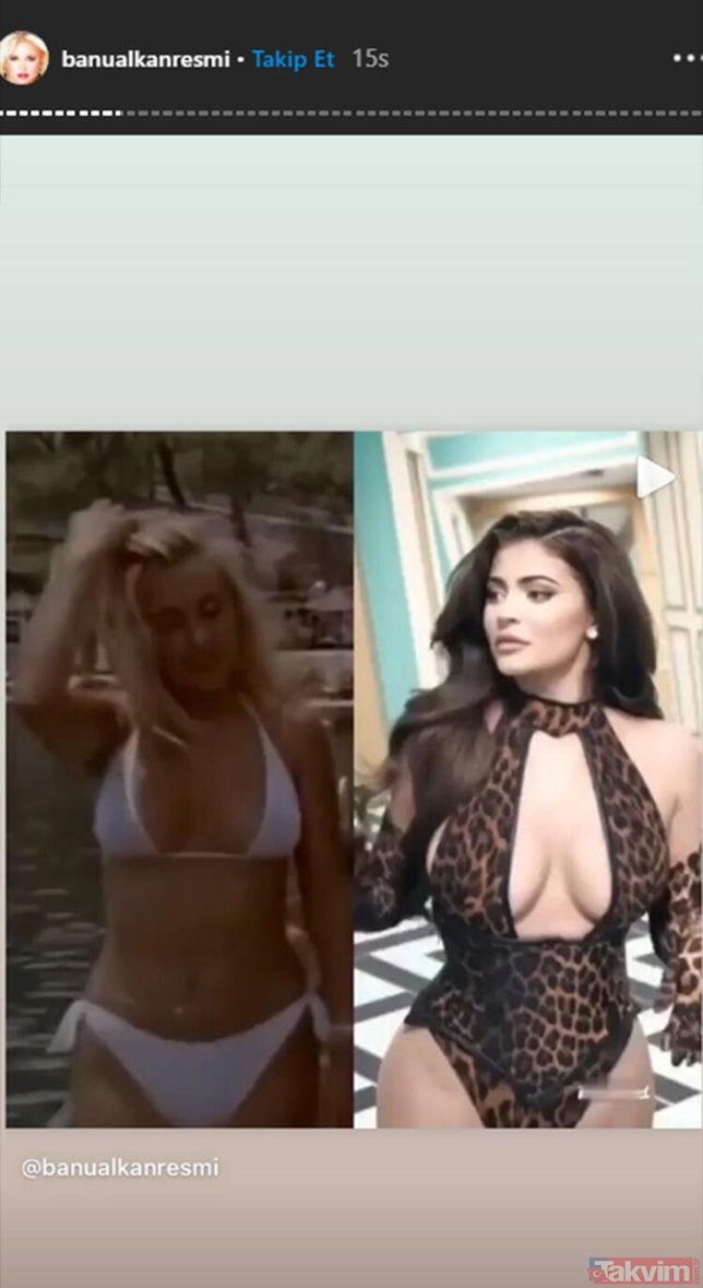 Banu Alkan'ın Kylie Jenner'lı O Paylaşımı