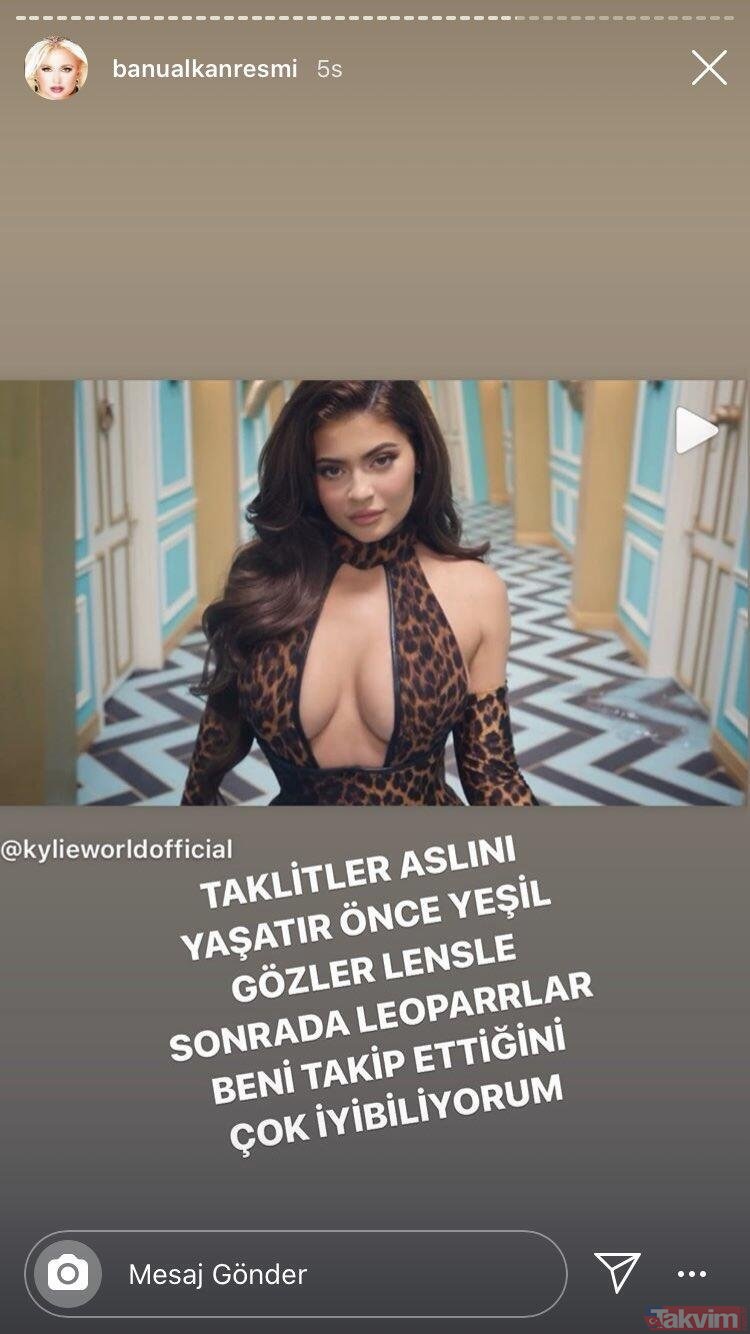 Banu Alkan'ın Kylie Jenner'lı O Paylaşımı