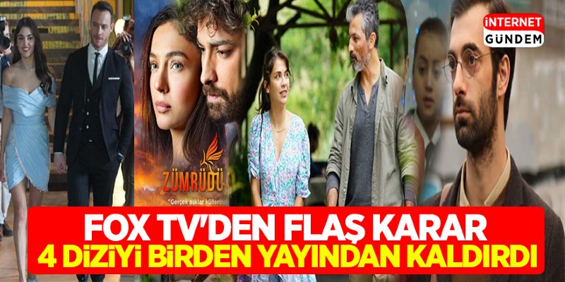 Fox Tv'nin Sevilen 4 Dizisi Final Kararı Aldı
