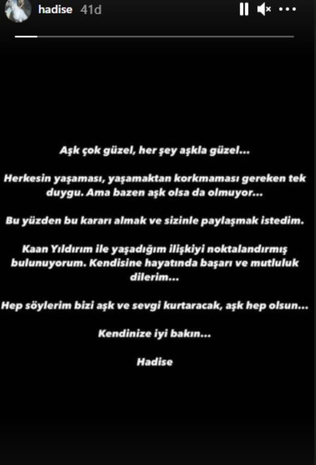 Kaan Yıldırım'dan Ayrılık Yorumu: "Çok Aşığız"