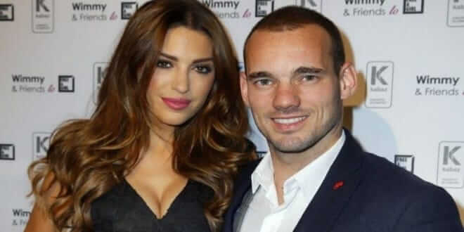 Wesley Sneijder'in eşini aldattığı görüntüler ortaya çıktı