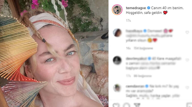 Demet Evgar' ın Doğum Günü Paylaşımı