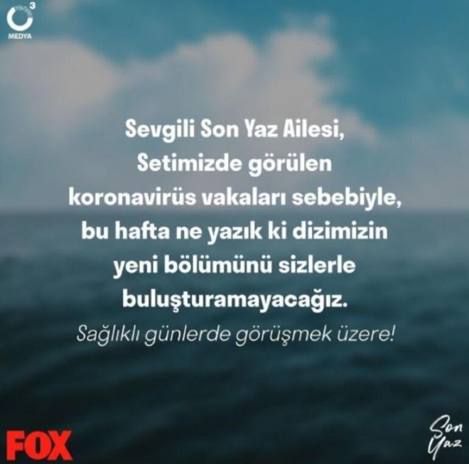 Kanaldan Dizi İle İlgili Açıklama Geldi