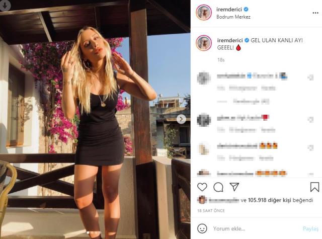 Yalnızlık İrem Derici'nin canına tak etti