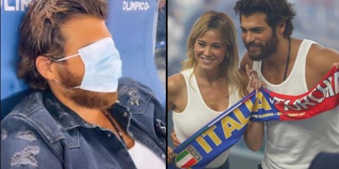 Can Yaman Diletta Leotta Maçı Birlikte İzledi