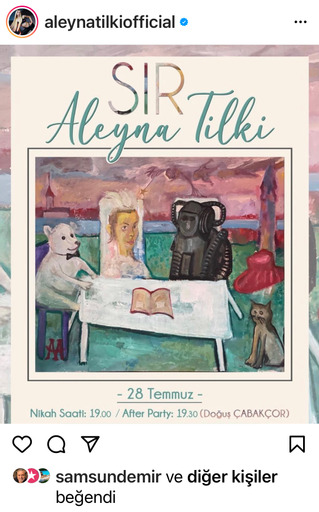 Aleyna Tilki' nin O Paylaşımı