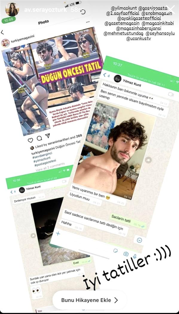 Yılmaz Kunt'un İfşa Olan O Mesajları