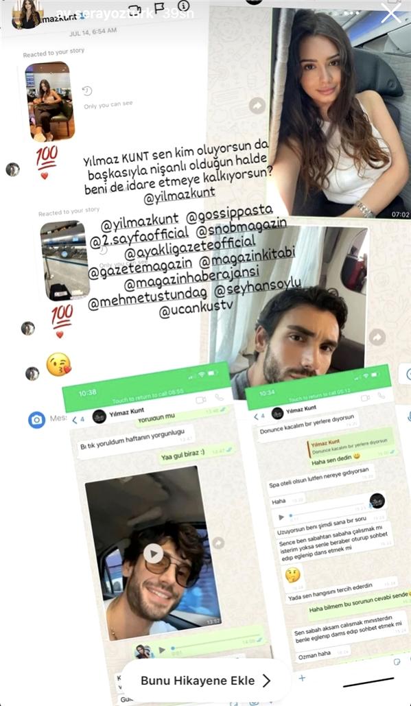 Yılmaz Kunt'un İfşa Olan O Mesajları