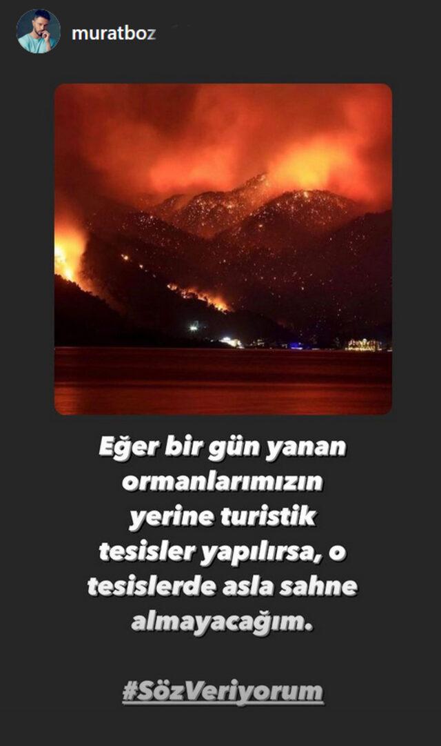 Murat Boz' un Gurur Duyulan O Paylaşımı